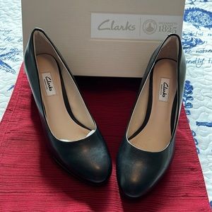 Clarks Leather Pumps